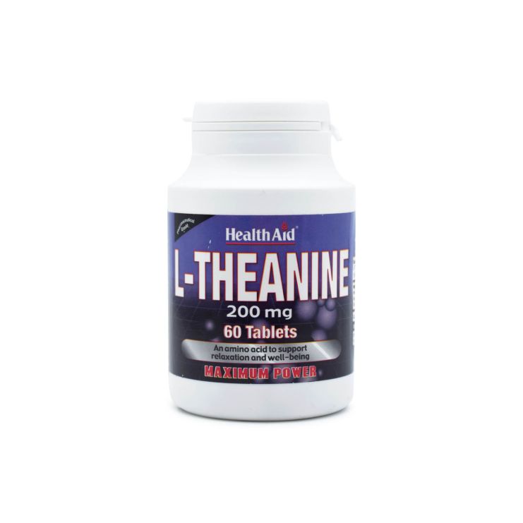Health Aid L-Theanine 200mg 60 ταμπλέτες