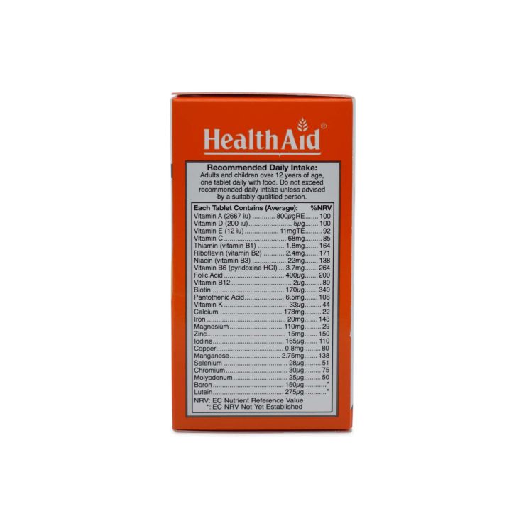 Health Aid A to Z Multivit 90 tabs