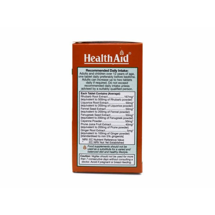 Health Aid Vegilax 30 tabs