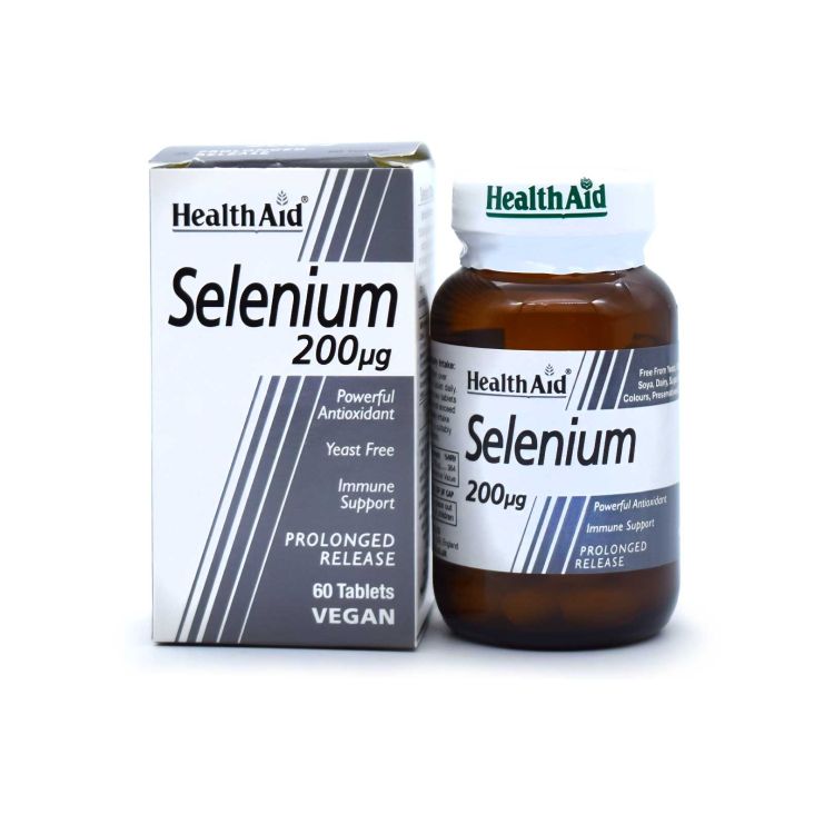 Health Aid Selenium 200μg 60 ταμπλέτες
