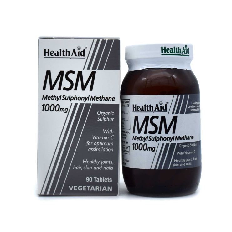 Health Aid MSM 1000mg 90 ταμπλέτες
