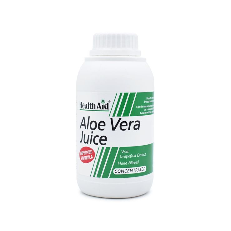 Health Aid Aloe Vera Juice Αλόη Βέρα Συμπυκνωμένος Χυμός 500ml