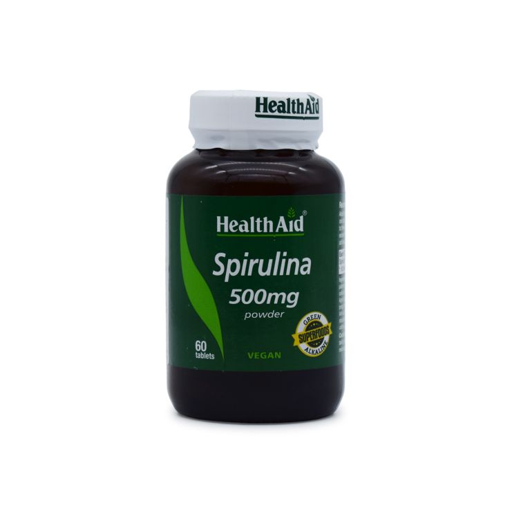 Health Aid Spirulina 500mg 60 tabs