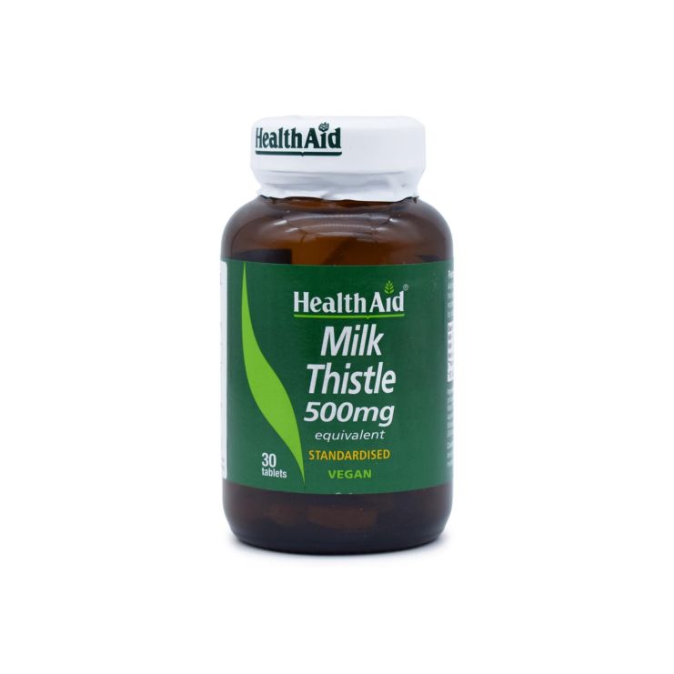 Health Aid Milk Thistle Extract 500mg 30 tabs