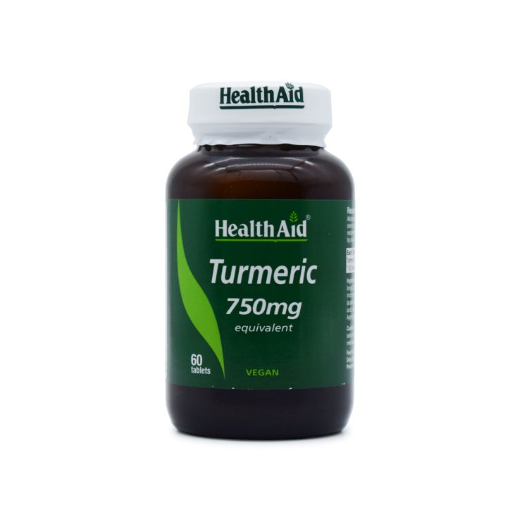 Health Aid Turmeric 750mg 60 tabs