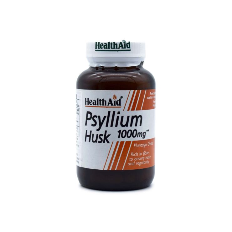 Health Aid Psyllium Husk 1000mg 60 caps