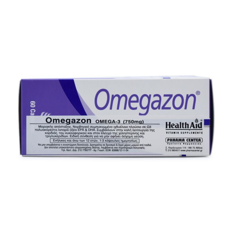 Health Aid Omegazon 750mg 60 κάψουλες