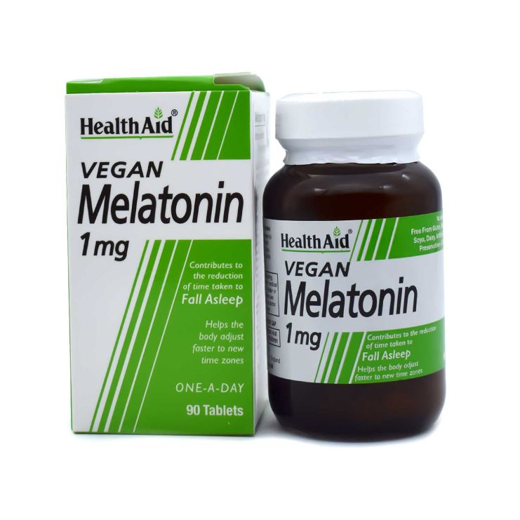 Health Aid Melatonin 1mg 90 ταμπλέτες 