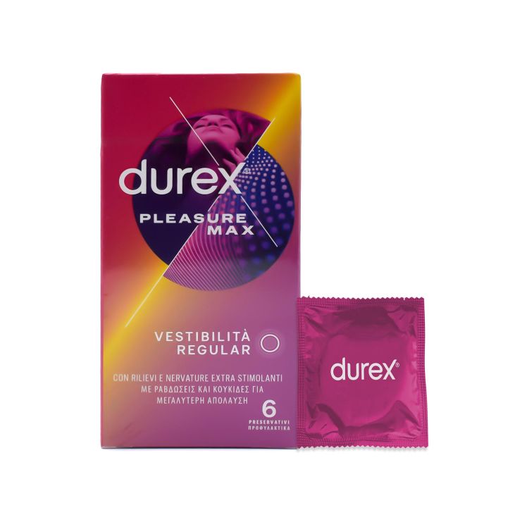 Durex Pleasure Max 6 προφυλακτικά