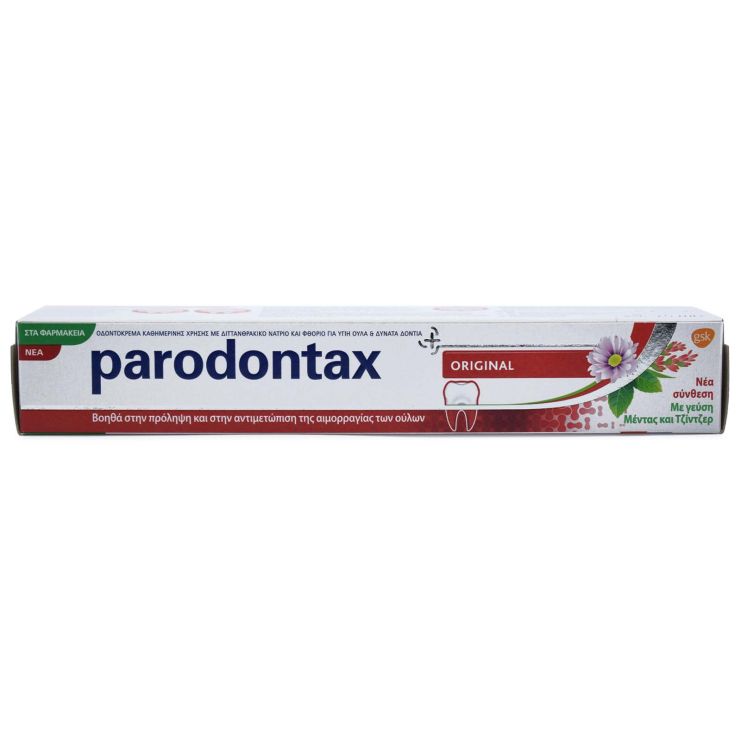 Parodontax Original Προστασία Ούλων Μέντα & Ginger Οδοντόκρεμα 75ml