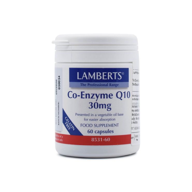 Lamberts Co-Enzyme Q10 30mg 60 κάψουλες