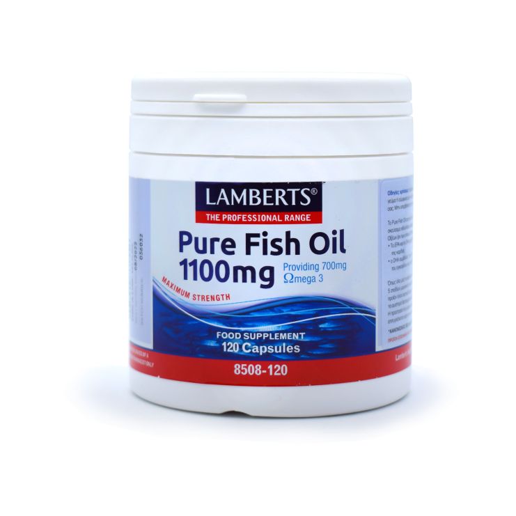 Lamberts Pure Fish Oil 1100mg 120 κάψουλες