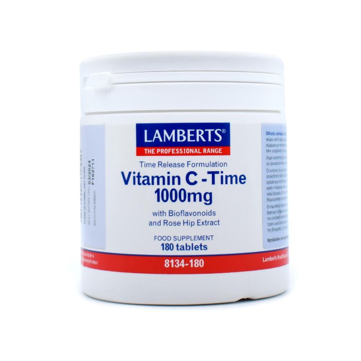 Lamberts Time Release Vitamin C 1000mg 180 ταμπλέτες