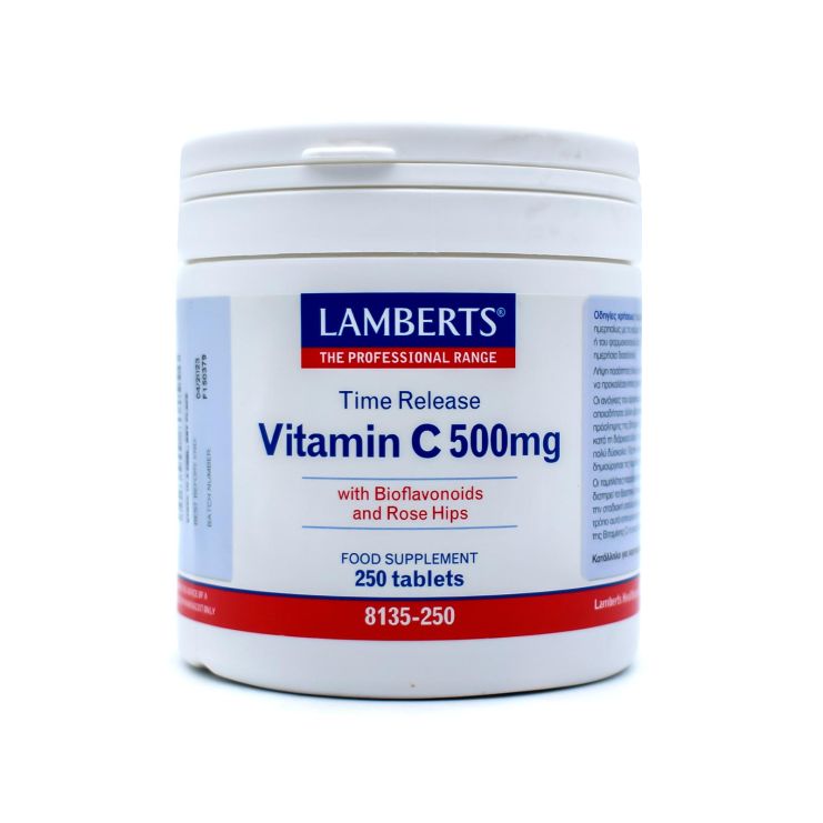 Lamberts Time Release Vitamin C 500mg 250 tabs