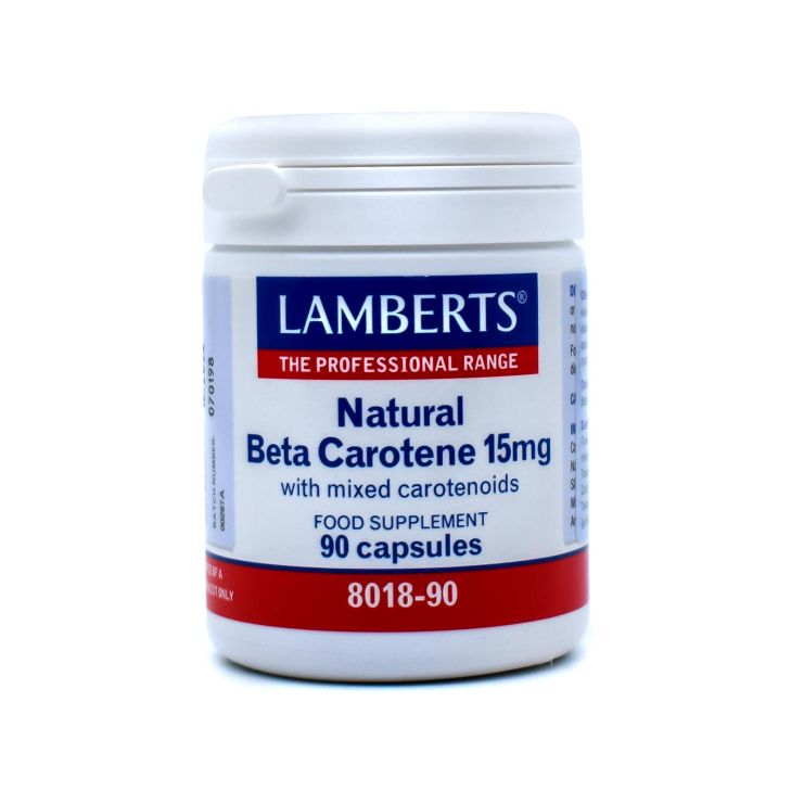 Lamberts Natural Beta Carotene 15mg 90 κάψουλες