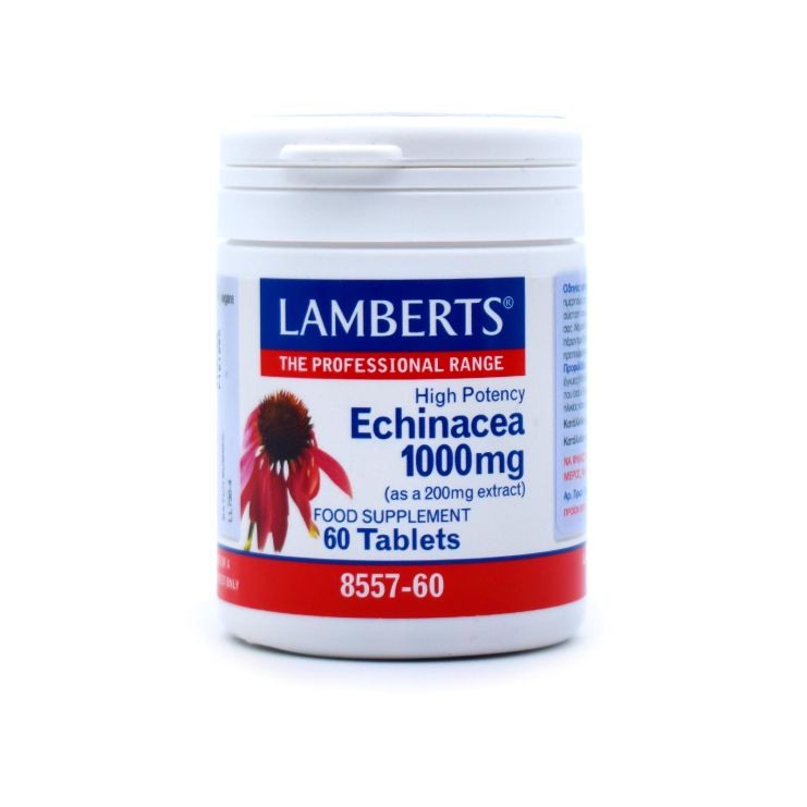 Lamberts Echinacea 1000mg 60 ταμπλέτες
