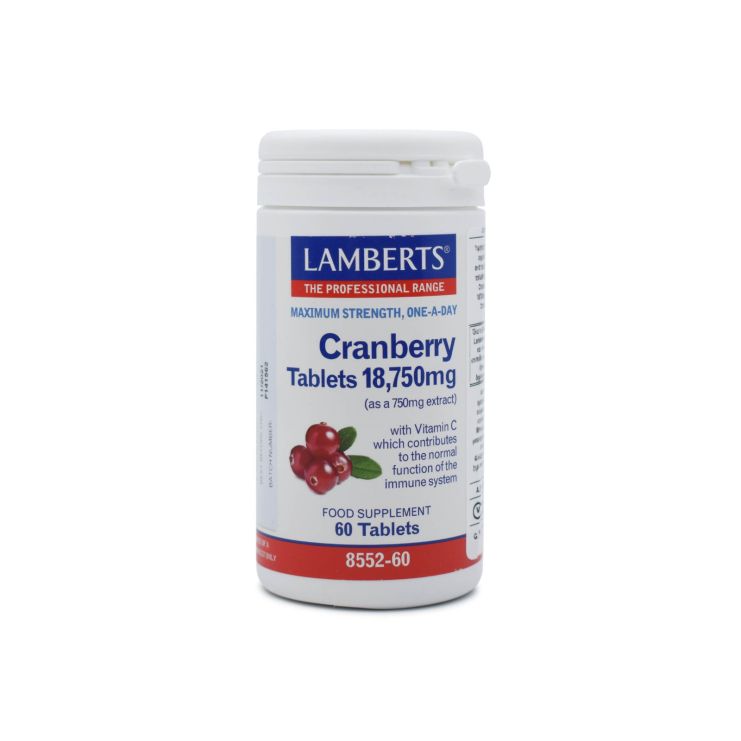 Lamberts Cranberry 18,750mg 60 ταμπλέτες