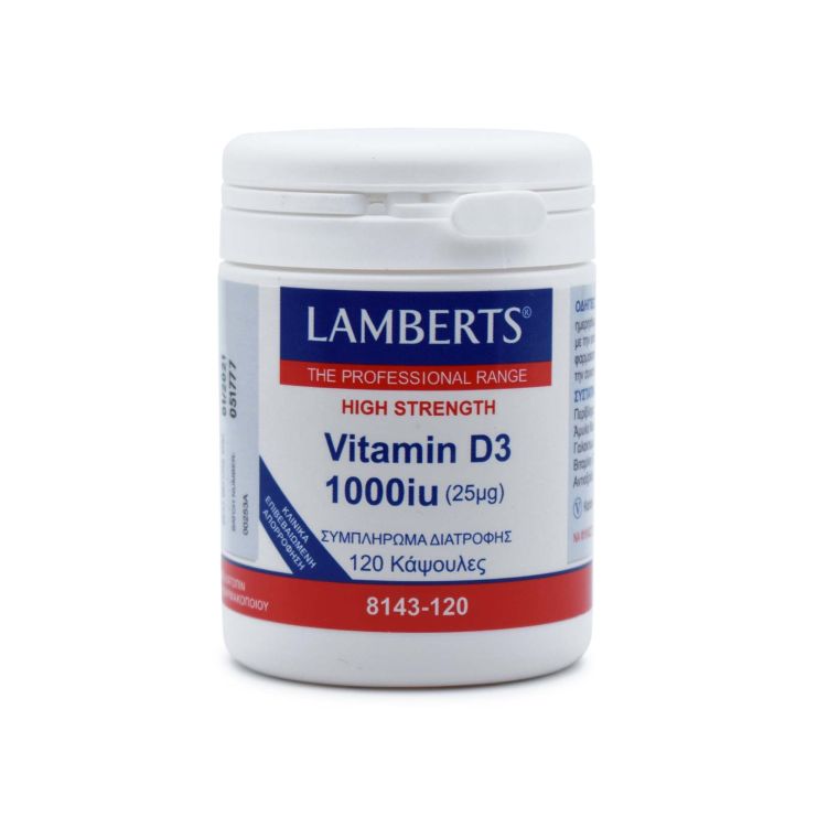 Lamberts Vitamin D3 1000iu 120 caps