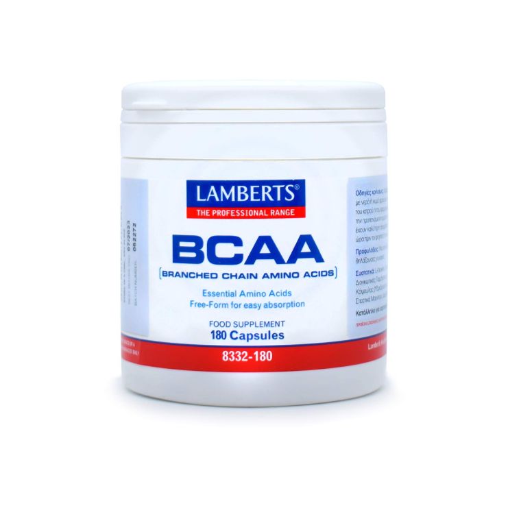 Lamberts BCAA  Branch Chain Amino Acids 180 κάψουλες