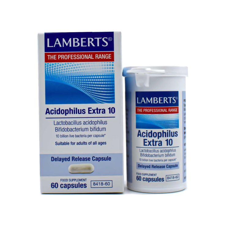 Lamberts Acidophilus Extra 10 60 κάψουλες