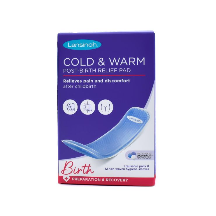 Lansinoh Post-Birth Relief Pad Cold & Warm Κρύο & Ζεστό Επίθεμα Ανακούφισης για την Ευαίσθητη Περιοχή