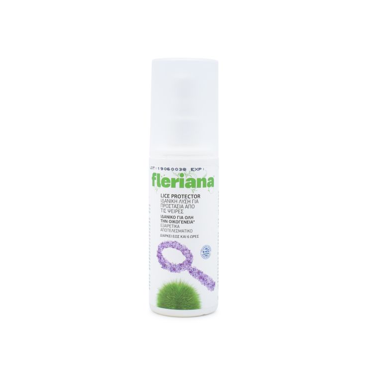 Fleriana Lice Protector Spray Φυσικό Σπρέι Για Προστασία Από τις Ψείρες 100ml