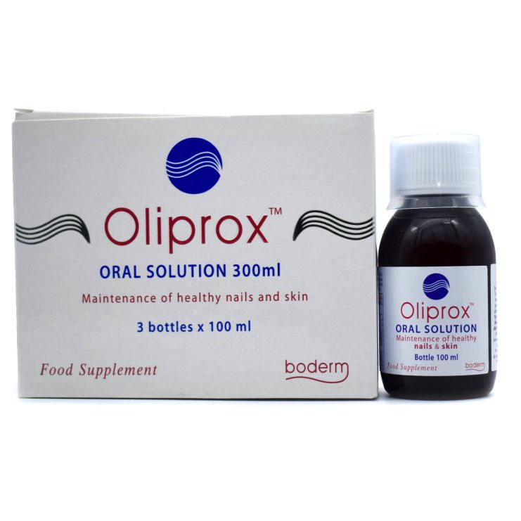 Boderm Oliprox Oral Solution για Νύχια και Δέρμα 3 μπουκαλάκια x 100ml