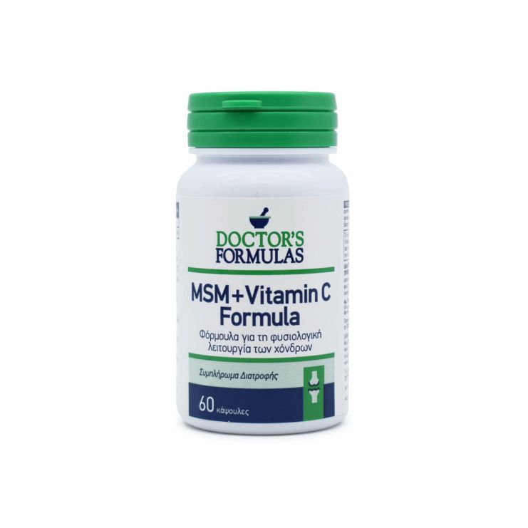 Doctor's Formulas Msm + Vitamin C 60 κάψουλες