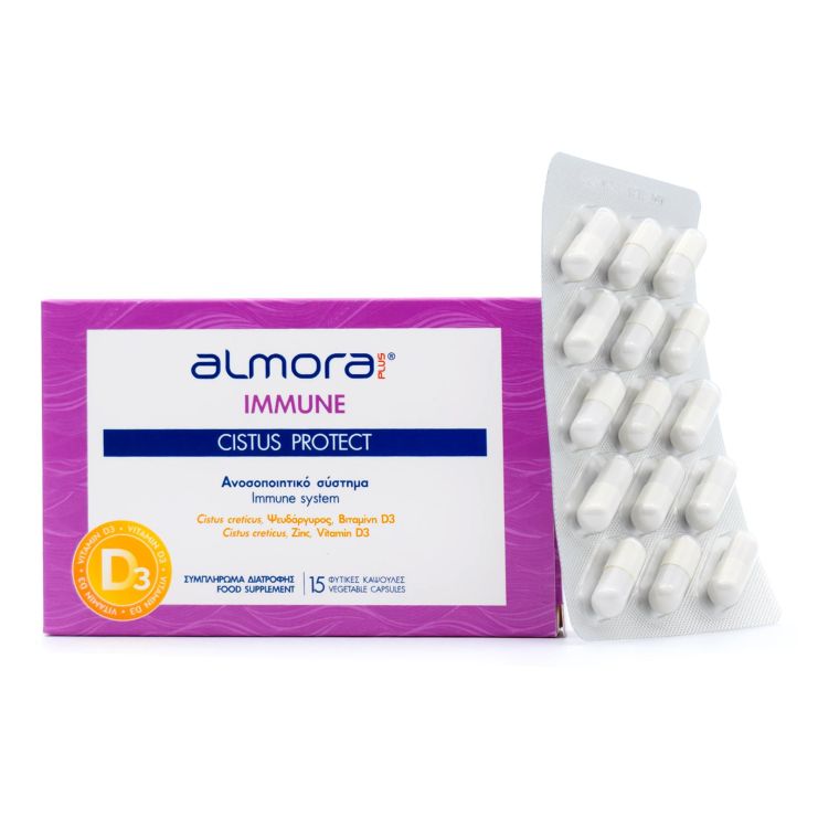 Elpen Almora Plus Immune Cistus Protect 15caps