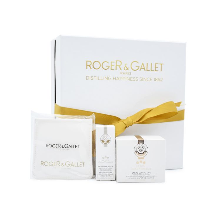 Roger & Gallet Promo Le Soin Aura Mirabilis Legendary Cream 50ml & Mirror & Gel-Oil 3ml & Beauty Vinegar 15ml