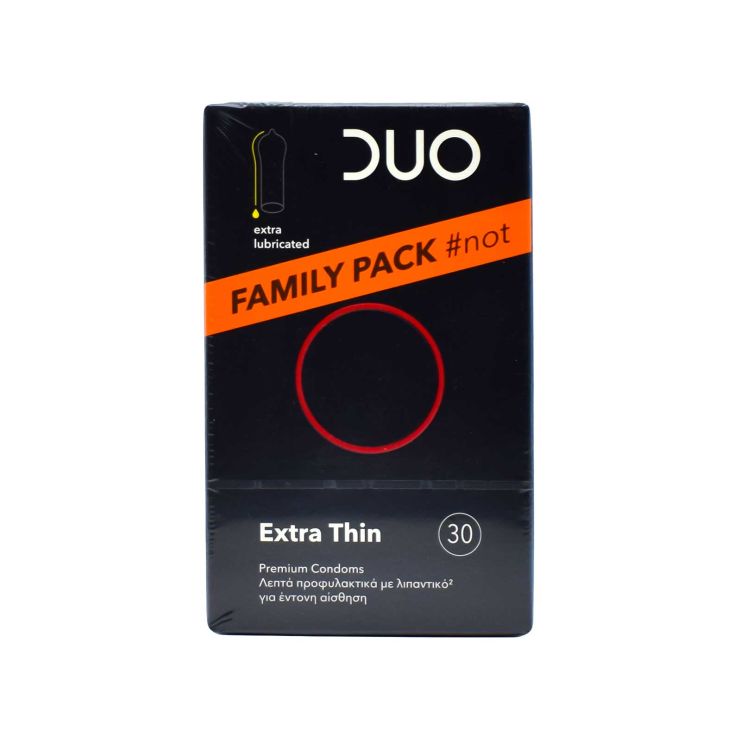 Duo Extra Thin Family Pack #not 30 προφυλακτικά