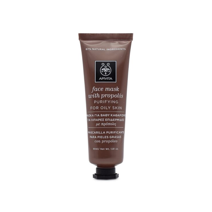 Apivita Face Mask With Propolis Purifying Fot Oily Skin 50ml