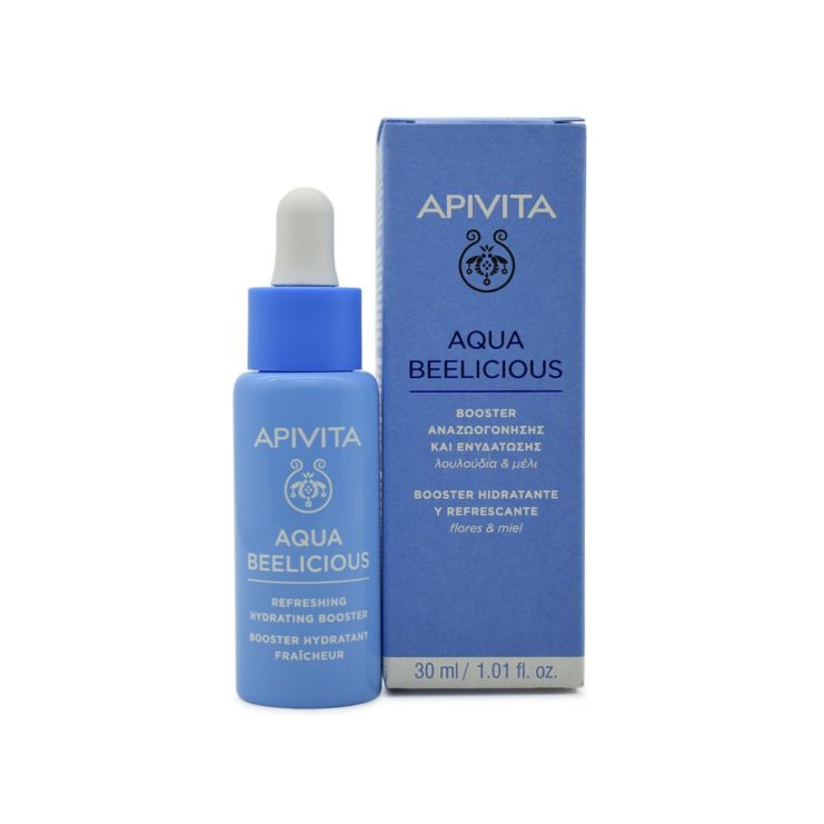 Apivita Aqua Beelicious Refreshing Hydrating Booster Αναζωογόνησης και Ενυδάτωσης 30ml