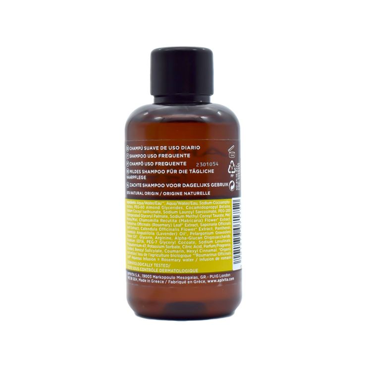 Apivita Hair Shampoo Frequent use Gentle Daily Mini Chamomile & Honey 75ml