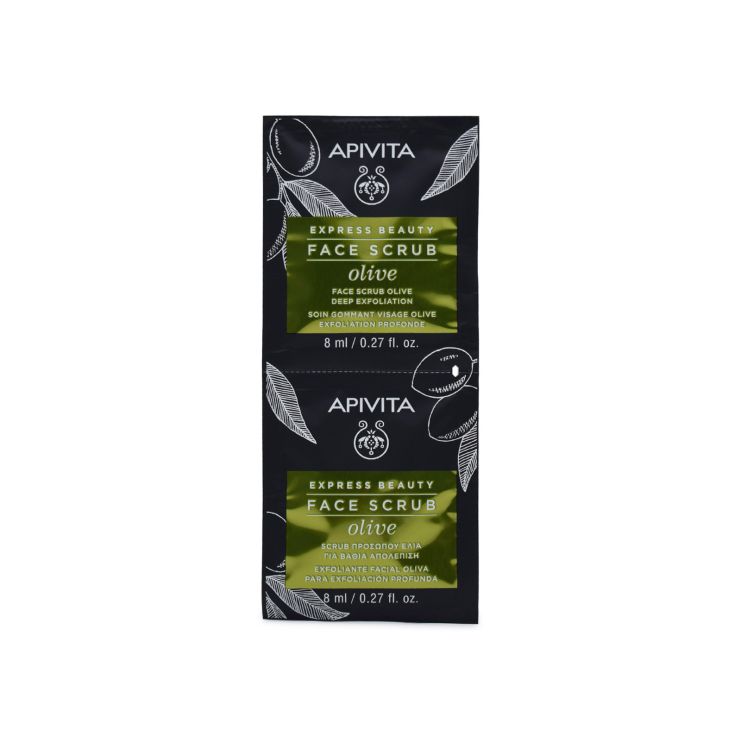 Apivita Express Face Scrub Olive 2x8ml 