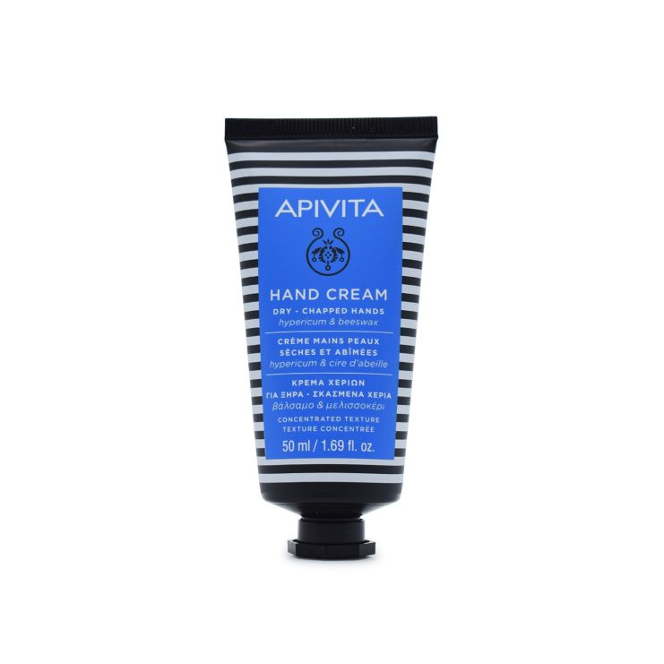 Apivita Hand Cream Dry-Chapped Hands with Hypericum & Beeswax 50ml