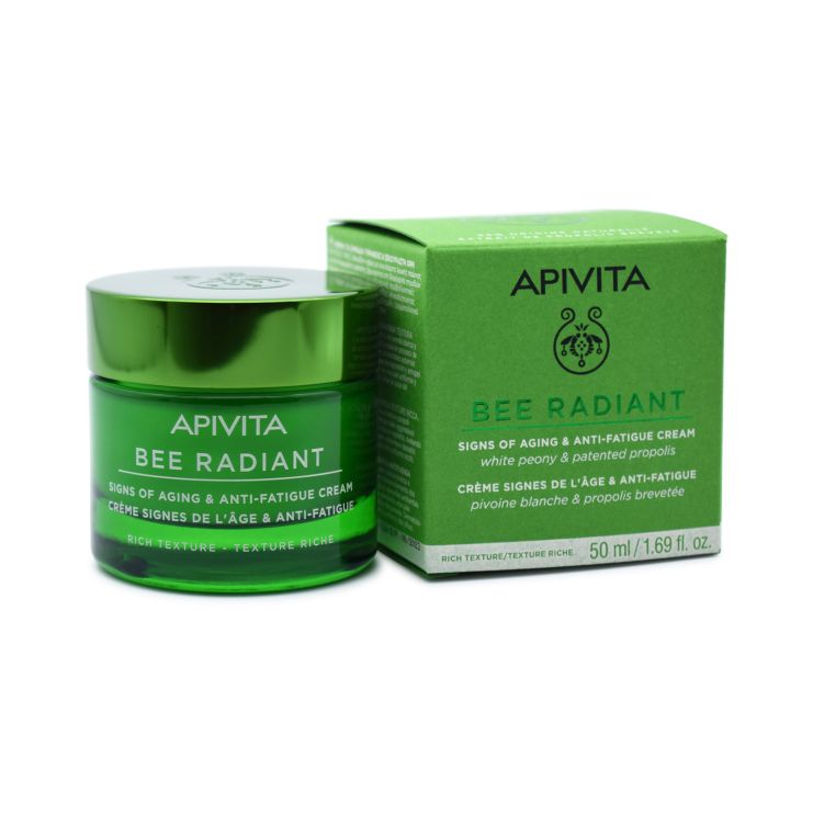Apivita Bee Radiant Day Cream Rich Texture  50ml