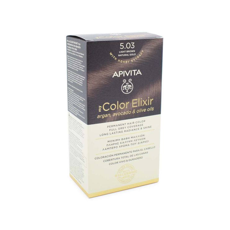 Apivita My Color Elixir 5.03 Καστανό Ανοιχτό Φυσικό Μελί