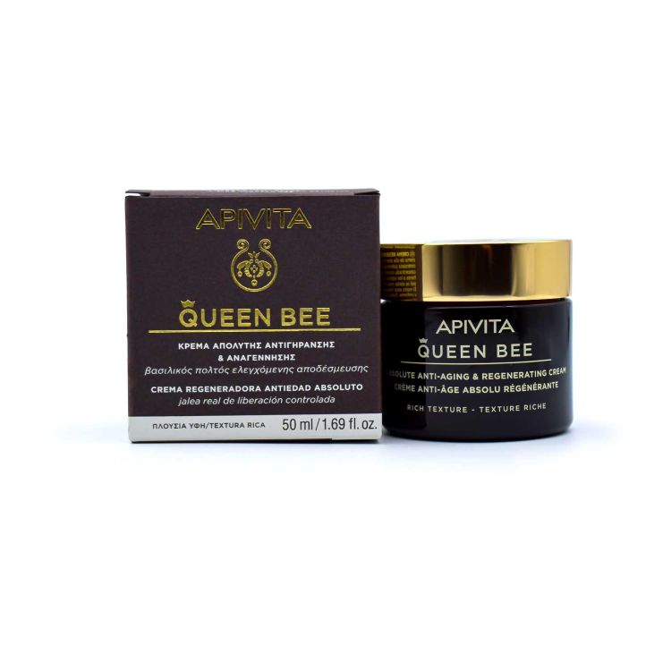 Apivita Queen Bee Absolute Anti Aging & Regenerating Rich Texture Cream 50ml