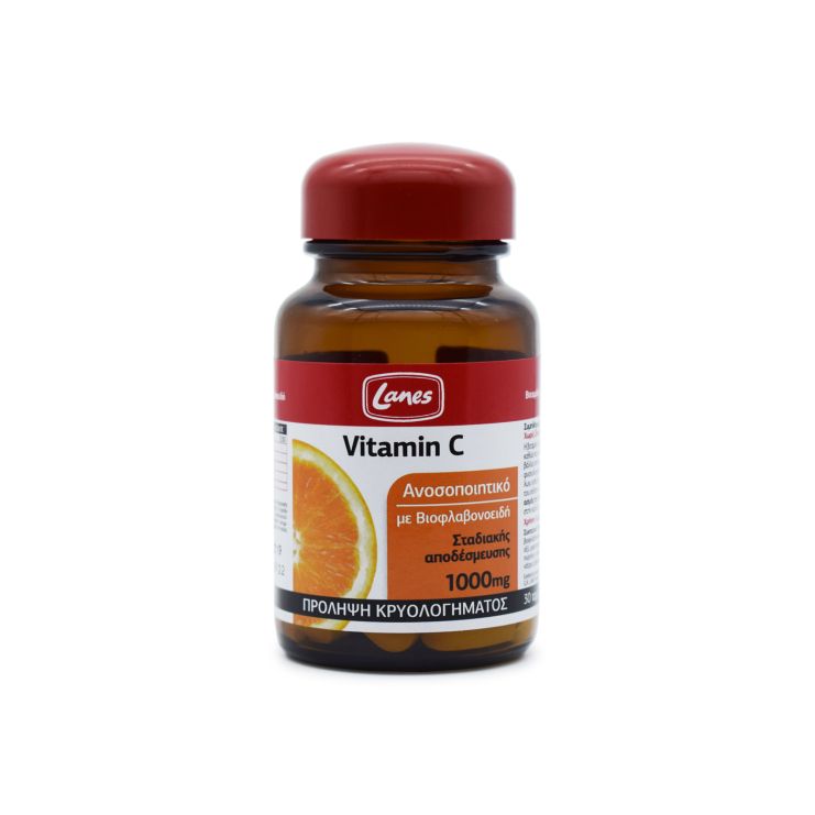 Lanes Vitamin C 1000mg 30 ταμπλέτες