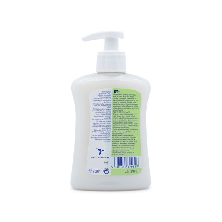 Dettol Liquid Hand Wash Αντηβακτηριδιακό Κρεμοσάπουνο Χαμομήλι με Αντλία 250ml