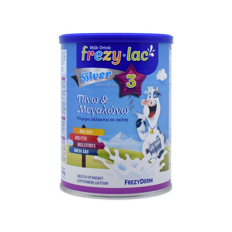 Frezyderm Frezylac Silver 3 Αγελαδινό Γάλα σε Σκόνη από 12 μηνών 400gr