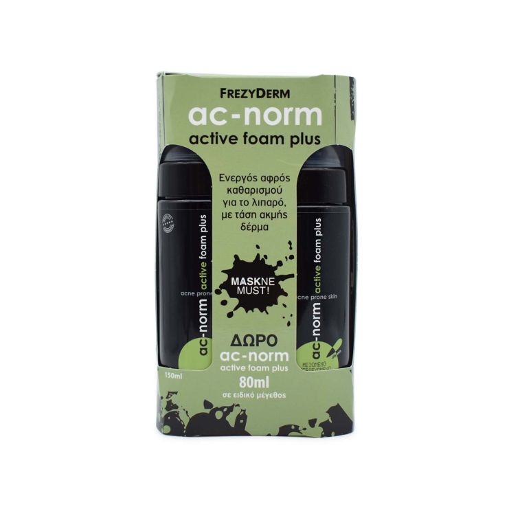Frezyderm Ac-Norm Active Foam Plus 150ml & 80ml