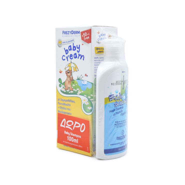 Frezyderm Baby Cream 175ml & Baby Shampoo 100ml