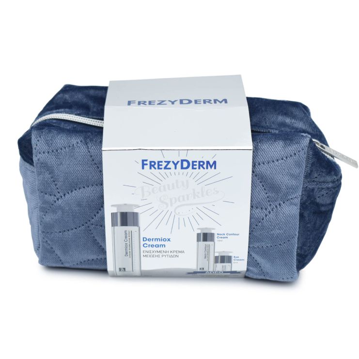 Frezyderm Beauty Sparkles Dermiox Cream 50ml & Neck Contour Cream 15ml & Eye Cream 5ml & Cosmetic Bag