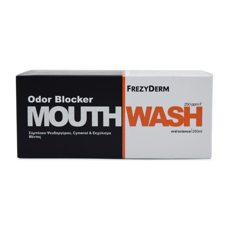 Frezyderm Mouthwash Odor Blocker Στοματικό Διάλυμα για την Κακοσμία του Στόματος 250ml