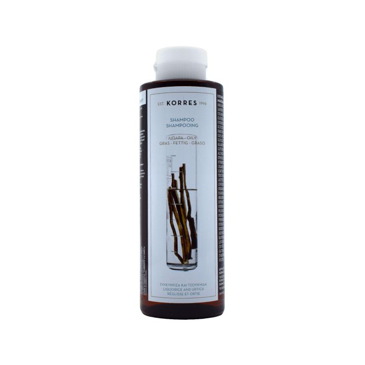 Korres Hair Shampoo For Oily Hair with Licorice and Urtica  250ml