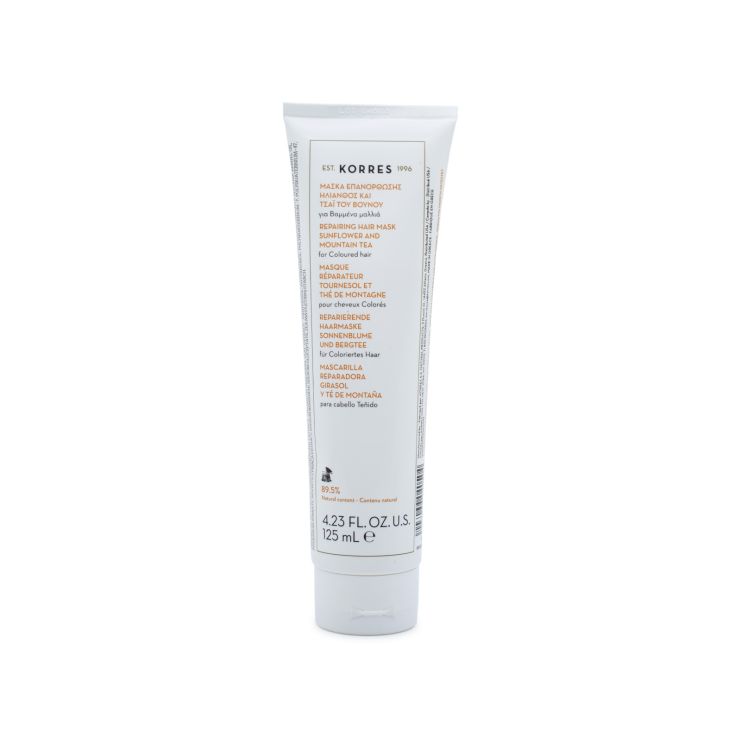 Korres Repair Mask for Dyed Hair with Sunflower & Mountain Tea 125ml