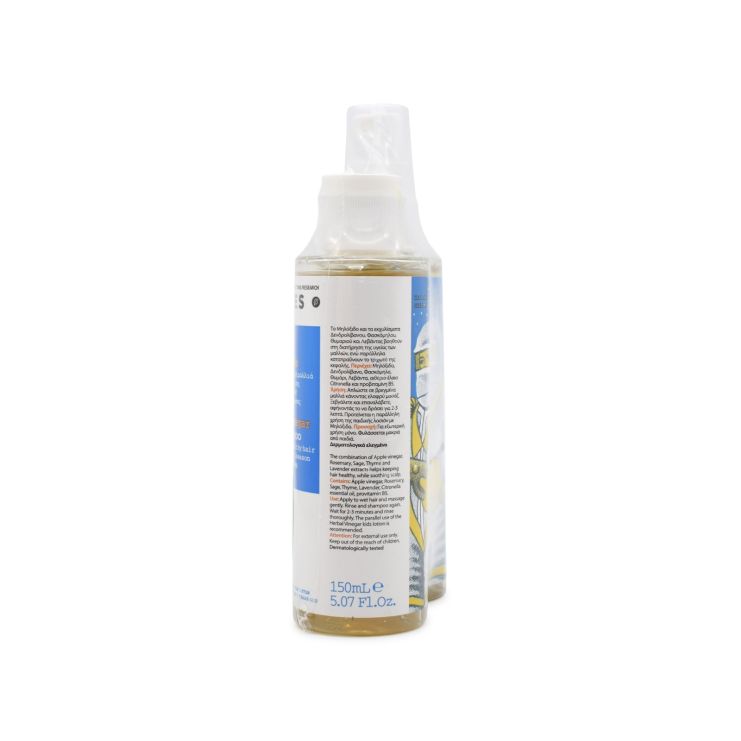 Korres Children's Antilice Lotion 150ml & Shampoo Herbal Vinegar 150ml