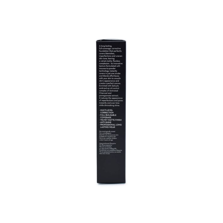 Korres Activated Charcoal Corrective Foundation ACF2 SPF15 30ml 